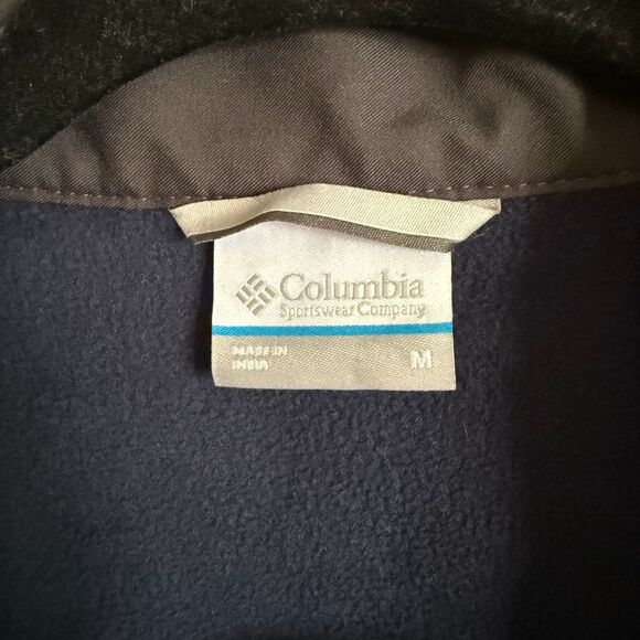Columbia Collegiate Ascender Softshell Jacket Medium PSU Penn State NWOT Blue - Picture 4 of 12